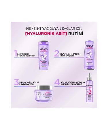 Elseve Hydra hyaluronic Moisture Filling Shampoo 360ml - Buy Online on GoSupps.com