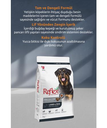 Reflex Lamb Rice Adult Dog Foof 10 Kg - Buy Online on GoSupps.com