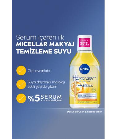 NIVEA Brightening Micellar Make-Up Remover Water 400ml and Luminous630 Anti-Spot Day Face Cream 40ml - Buy Online on GoSupps.com