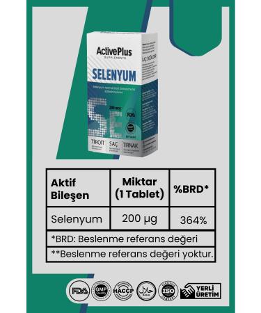 ActiveBee Supplements Selenium 60 Tablets - Powerful Antioxidant Protection and Immune Support - Buy Online on GoSupps.com