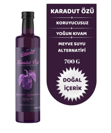 HAND MADE From Fethiye Natural Additive-Free and Organic Black Mulberry Extract 700ml