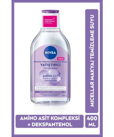 NIVEA Make-up Remover Water for Sensitive Skin Effectively Removes Waterproof Make-up eleg.