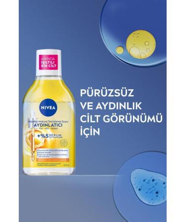 NIVEA Effectively Removes Waterproof Make-Up Refreshing and Brightening Make-Up Remover Water eleg.1993 - Buy Online on GoSupps.com