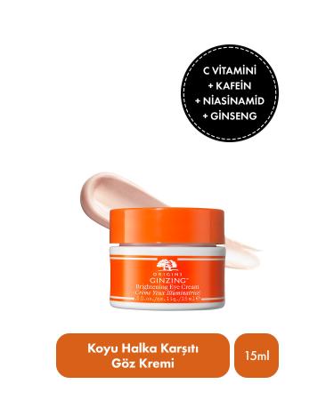 Origins Ginzing Revitalizing Eye Cream with Vitamin C & Niacinamide 15 ml Original