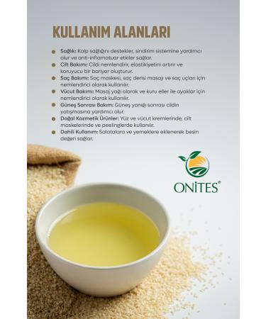 Onites Nature Sesame Oil - 250 ml Pure Salad and Meal Consumable Oil - Buy Online on GoSupps.com