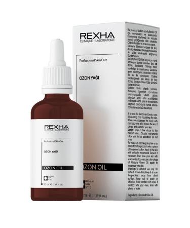 Rexha Beauty Renewing Repairing Natural Ozone Oil - Pure Olive Oil Ozone Oil 50 ml