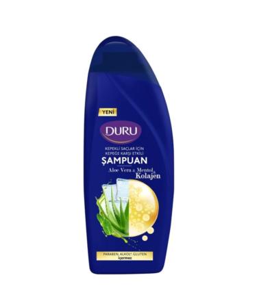 Duru Anti-Dandruff Effective Aloe Vera & Menthol Collagen Shampoo 500 ml