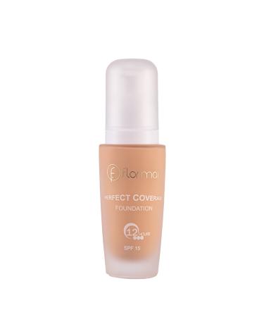 Flormar Water Based Foundation Perfect Coverage No: 120 Beige 30 ml NTRLB384