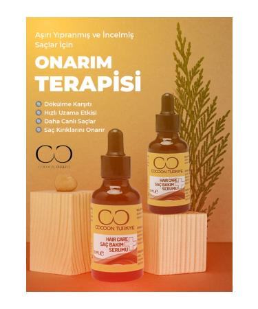 COCOON Hair Care Vitamin E Serum for Damaged and Falling Hair - Buy Online on GoSupps.com