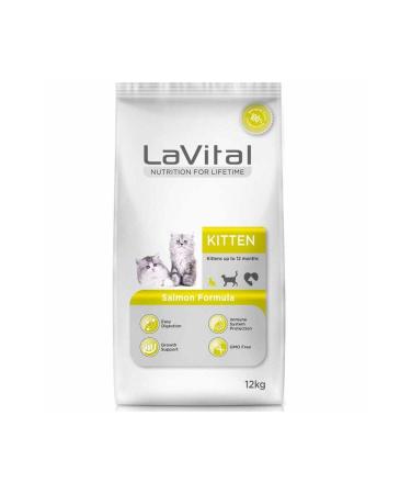 La Vital Lavital Kitten Salmon Kitten Food 12 Kg