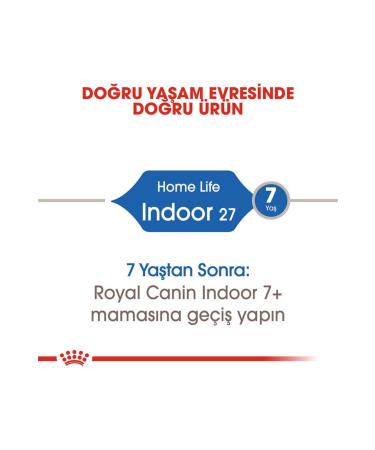 Royal Canin Indoor 27 Cat Food for House Cats 2 Kg - Buy Online on GoSupps.com