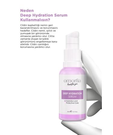 OMORFIA Intensive Moisturizing Plumping and Revitalizing Deep Hydration Serum 30 ml - Buy Online on GoSupps.com