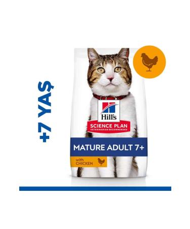 Hill's SCIENCE PLAN Chicken +7 Old Cat Food 3 Kg