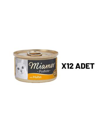 Miamor Miamor Pastete Cat Chicken 85 Gr X 12 Pieces