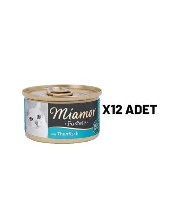 Miamor Miamor Pastete Cat Tuna 85 gr X 12 Pieces