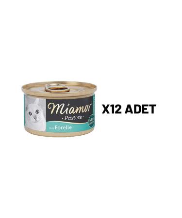 Miamor Miamor Pastete Cat Trout 85 Gr X 12 Pieces