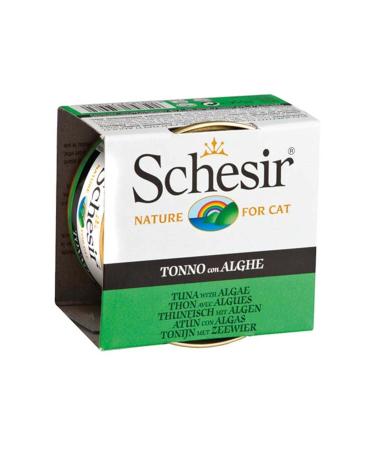 Schesir C142 Tuna and Seaweed Jelly Cat Canned Food 85 gr