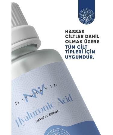 NATURAVIA COSMETICS Hyaluronic Acid Serum - Buy Online on GoSupps.com