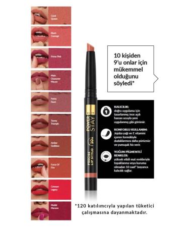 Avon Power Stay Precise Stylo Lipstick. Force Of Fire - Buy Online on GoSupps.com