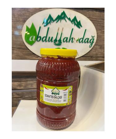 ABDULLAH DA Hatay Local Natural Tomato Paste 3 Kg / 3000 gr