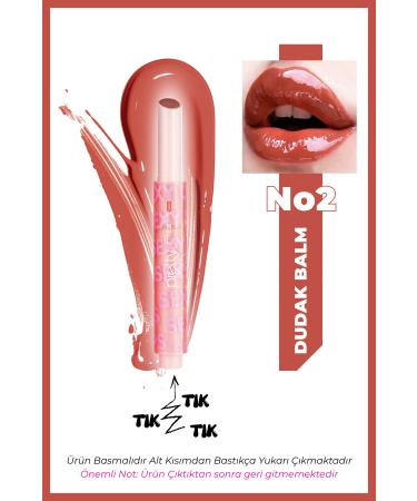 Nera Classy New Lip Balm Shine Moisturizing Lip Balm Lip Gloss