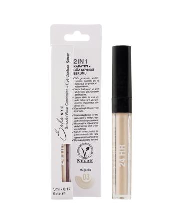 Soho NYC Vegan Under Eye Dark Circles and Bags Concealer Serum 5ml - Magnolia - Buy Online on GoSupps.com