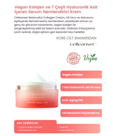 celleanser Intensive Moisturizing Anti-Wrinkle Collagen Care Cream - Buy Online on GoSupps.com