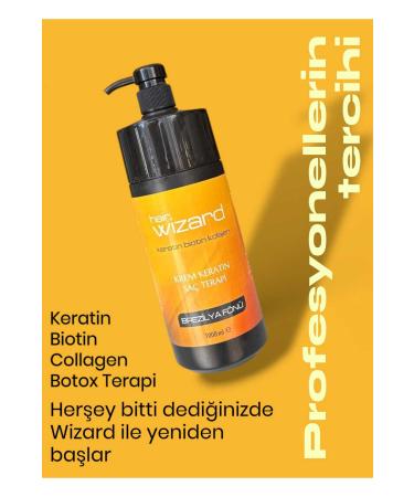 HAIR WIZARD Keratin Botox Professional Care Brazilian Blow Dry Hairdresser Series 1000 ml - Buy Online on GoSupps.com