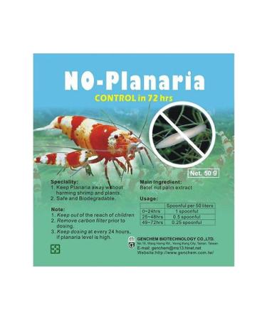 Genchem (OPEN) No Planaria Hydra Eliminator Supplementary Feed 5 grams - Buy Online on GoSupps.com