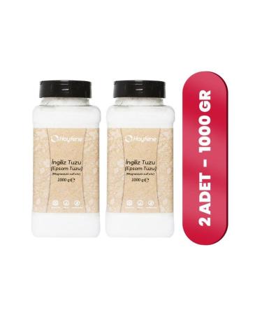 Hayfene 2-Piece Epsom Salt 1000 gr Spice Set