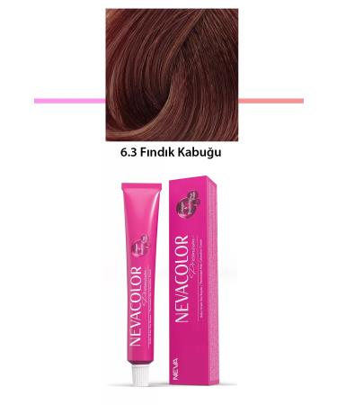 Heez Premium 6.3 Hazelnut Shell - Permanent Cream Hair Dye 50 g Tube