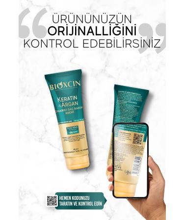 Bioxcin Keratin & Argan Repairing Hair Care Cream 250 ml - Damaged and Sensitive Hair - Buy Online on GoSupps.com