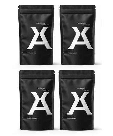 Aziz Kurukahveci Medium Roast Turkish Coffee 4x250 grams