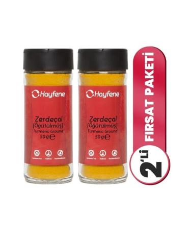 Hayfene Turmeric Powder 50 G - 2 Spice Set