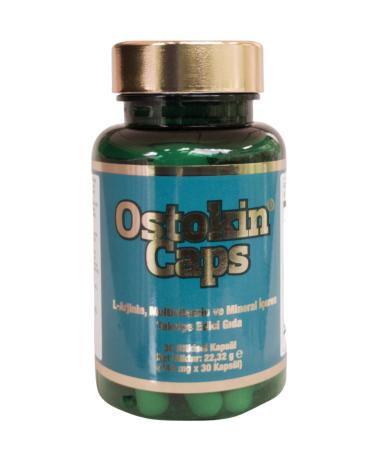 Ostokin Caps L-arginine Multivitamin and Mineral Supplementary Food