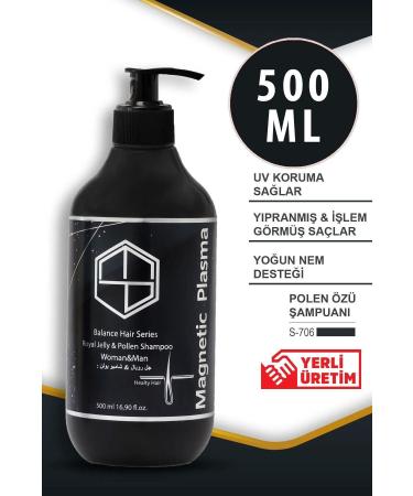MAGNETIC PLASMA Royal Jelly & Pollen Shampoo - 500ml