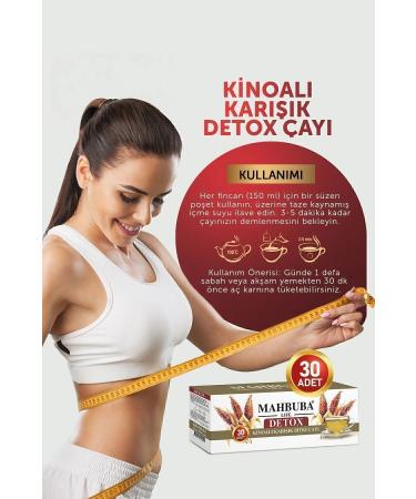 Mahbuba Weight Loss Helper Detox Quinoa Mixed Herbal Slimming Tea Form Diet (60 USES FOR 2 MONTHS) - Buy Online on GoSupps.com