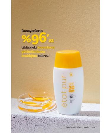 Etat Pur Protective Mineral Fluid Spf30 - Mineral Filter Sunscreen - 40ml - Buy Online on GoSupps.com