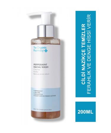 The Organic Pharmacy Peppermint Facial Wash 200 ml
