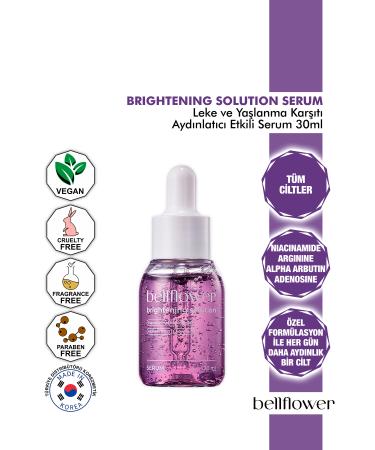Bellflower Arbutin Adenosine Placodyn Anti-Spot and Anti-Wrinkle Brightening Solution Serum 30ml