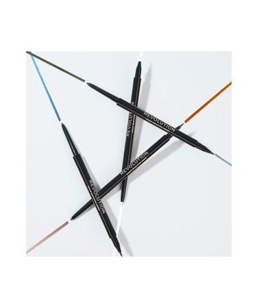 Revolution Felt and Kohl Eyeliner Brown - Buy Online on GoSupps.com