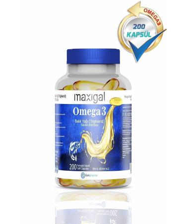 Maxigal Omega 3 Fish Oil 2000 Mg 200 Capsules - Buy Online on GoSupps.com