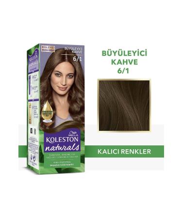 Wella Koleston Naturals Hair Dye 6/1 Fascinating Brown