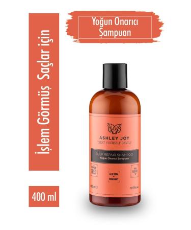 Ashley Joy Rosemary Keratin Intense Repair Nourishing Shampoo for Treated and Damaged Hair 400 ml - Buy Online on GoSupps.com