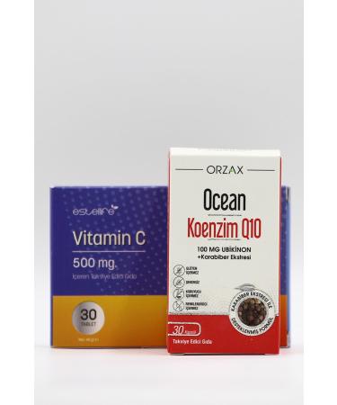 Ocean Ubiquinone containing Coenzyme Q10 and Estellife Vitamin C