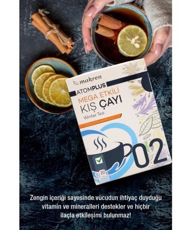 Makren Atom Winter Tea - 20 Pieces Sachet - Buy Online on GoSupps.com