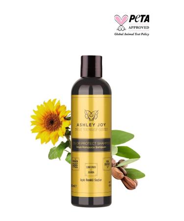Ashley Joy Color Protecting Shampoo with Jojoba and Almond Oil for Light Colored Hair 250 ml - Buy Online on GoSupps.com