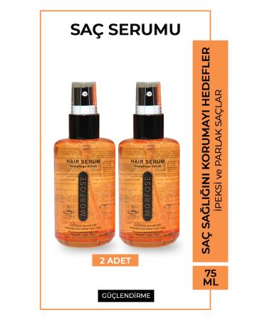 Morfose Hair Serum 75 ml (Orange) 2 Pieces