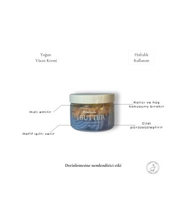 DAM Body Butter Thick Consistency Deep Body Moisturizing Balm (MANGO FLAVORED)