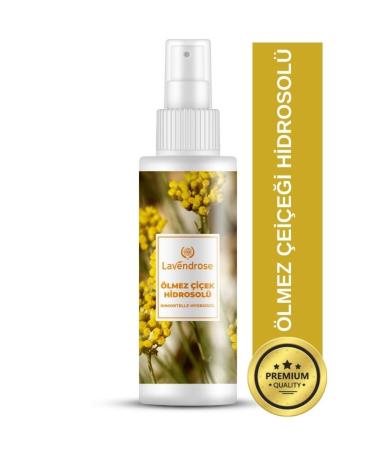 Lavendrose Acne And Anti Immortelle Flower Hydrosol 100 ml Anti Aging Skin Care Tonic And 0 Pure